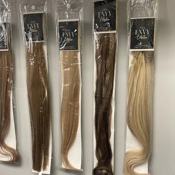 EBM ENVY Collection - Light Blonde Nano Hair Extensions - Dimensional blonde-NEW - Picture 6 of 9